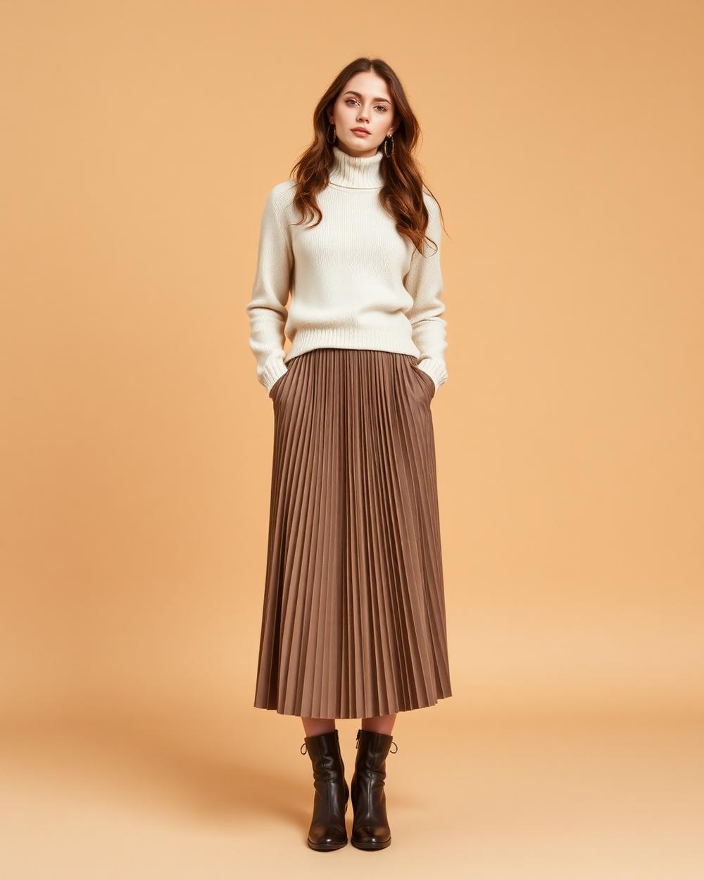 The Pleated Skirt